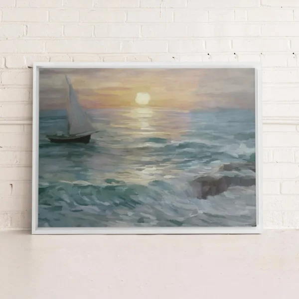 Oleka Canvas Canvas - Sailing In The Sunset* Canvases