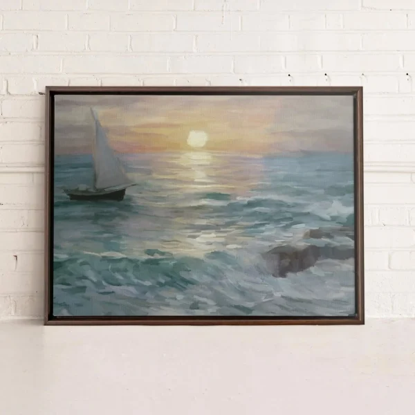 Oleka Canvas Canvas - Sailing In The Sunset* Canvases