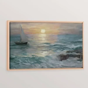Oleka Canvas Canvas - Sailing In The Sunset* Canvases