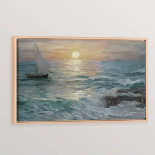 Oleka Canvas Canvas - Sailing In The Sunset* Canvases