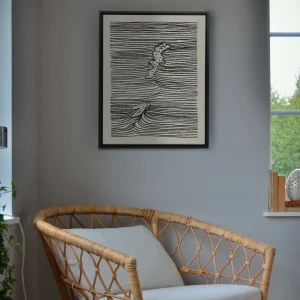 Oleka Canvas Canvas - Wave Lines* Canvases