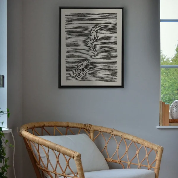 Oleka Canvas Canvas - Wave Lines* Canvases