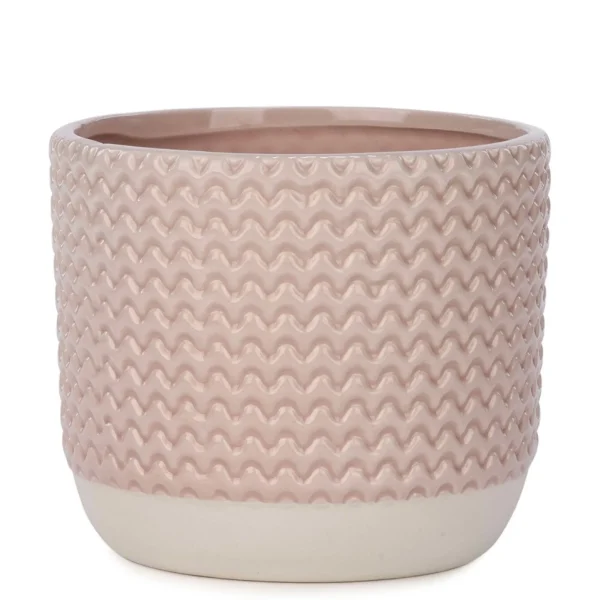 Attitudes Import 2 Ceramic Flowerpot - Pink* Vases & Pots