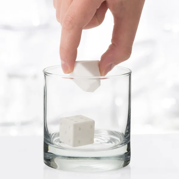 Trudeau Ceramic Ice Cubes* All For Cocktails