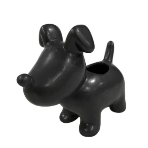 CTG Brands Ceramic Vase - Black Dog* Vases & Pots