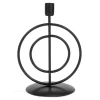 Attitudes Import Circles Candle Holder - Black* Candle Holders