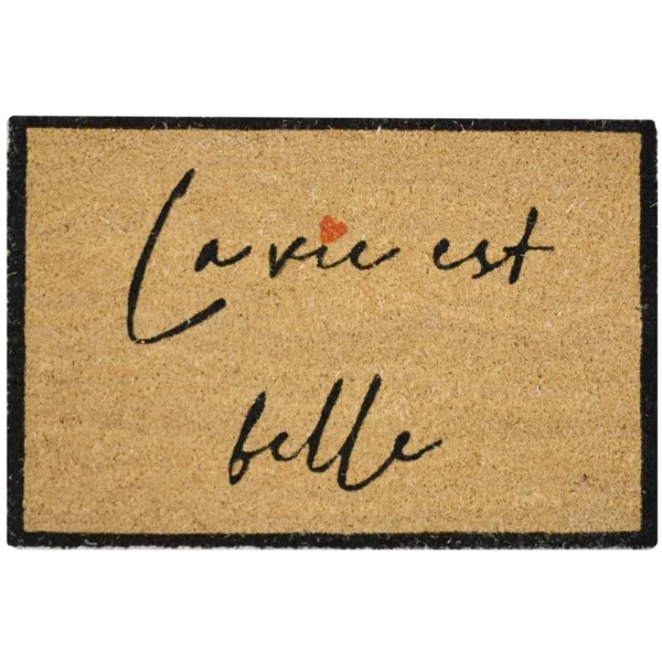 Nostalgia Import Coir Carpet - La Vie Est Belle* Coco Rugs