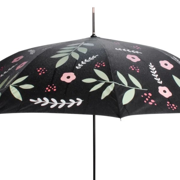 Attitudes Import 2 Color Changing Umbrella - Flowers And Leafs* Umbrellas For Adult