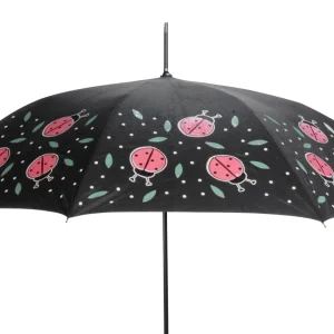 Attitudes Import 2 Color Changing Umbrella - Ladybugs* Umbrellas For Adult