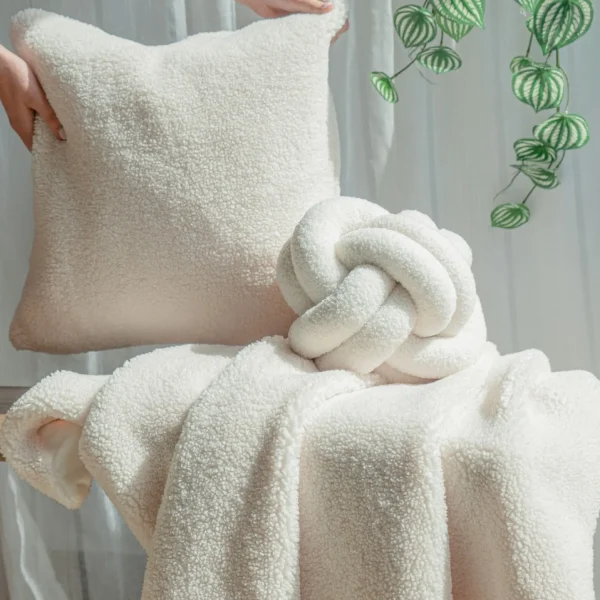 Agence K Curly Wool Cushion - Sherpa* Cushions
