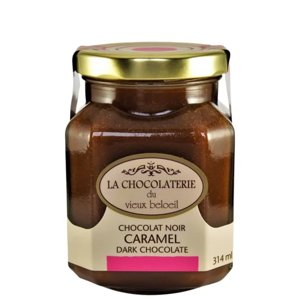 Chocolaterie du Vieux-Beloeil Dark Chocolate Caramel - 314 Ml* Chocolates, Caramels And Sweets