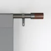 Umbra Dark Grey Curtain Rod - Blok* Poles & Curtains