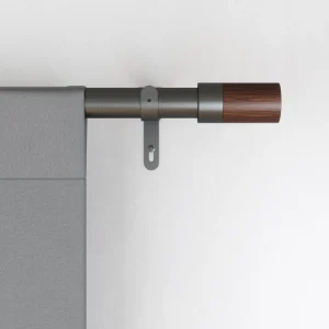 Umbra Dark Grey Curtain Rod - Blok* Poles & Curtains