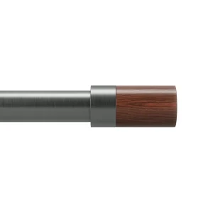 Umbra Dark Grey Curtain Rod - Blok* Poles & Curtains