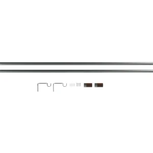 Umbra Dark Grey Curtain Rod - Blok* Poles & Curtains