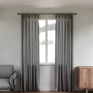 Umbra Dark Grey Curtain Rod - Blok* Poles & Curtains