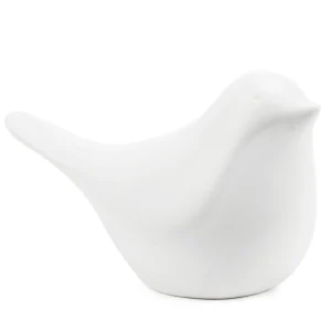 Attitudes Import Decorative Bird - White* Decorative Objects