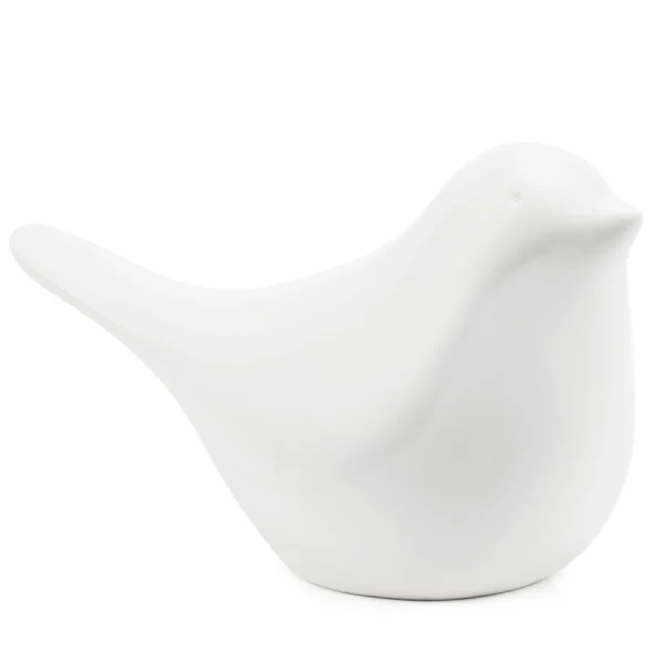 Attitudes Import Decorative Bird - White* Decorative Objects