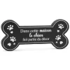 Attitudes Import Decorative Black Dog Bone* Decorative Objects
