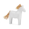 Attitudes Import Decorative Horse - White* Decorative Objects