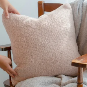 Agence K Deluxe Knitted Cushion - Blush* Cushions