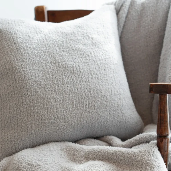 Agence K Deluxe Knitted Cushion - Grey* Cushions