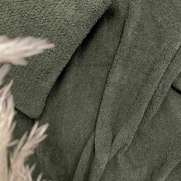 Agence K Deluxe Knitted Throw - Bottle Green* Throws