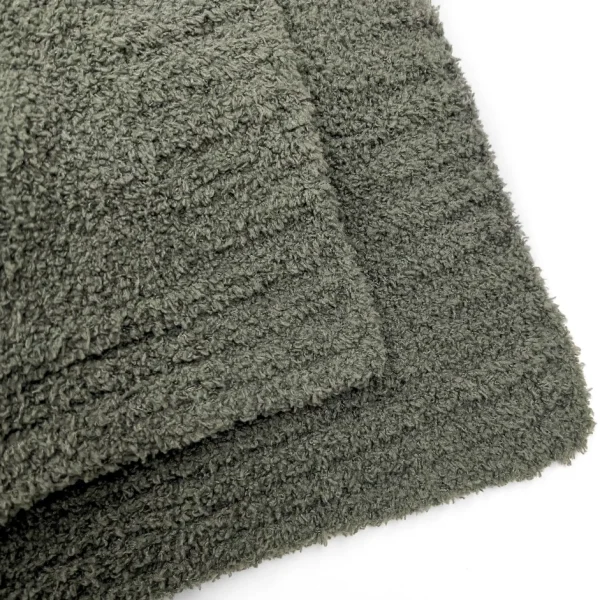 Agence K Deluxe Knitted Throw - Bottle Green* Throws