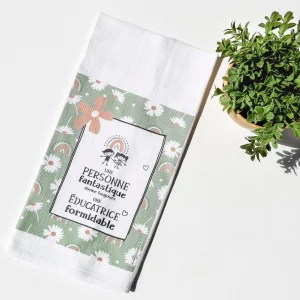 La Fabrique Champêtre Dish Cloth - Educatrice Formidable* Household Linens