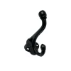 Nostalgia Import Double Level Hook - Black* Handles & Hooks