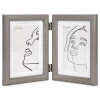Attitudes Import Double Photo Frame* Plates & Wall Frames