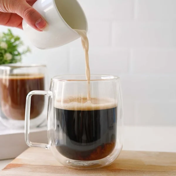 Agence K Double Wall Coffee Cups 400 Ml - Set Of 2* Mugs