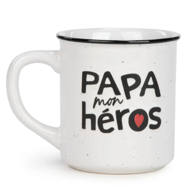 Attitudes Import 2 Embossed Mug - Heros* Mugs With Text