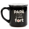 Attitudes Import 2 Embossed Mug - Le Plus Fort* Mugs With Text