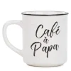Attitudes Import 2 Embossed Mug - Papa* Mugs With Text