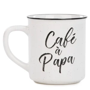 Attitudes Import 2 Embossed Mug - Papa* Mugs With Text