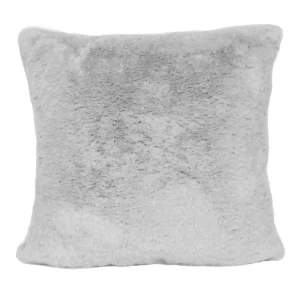 Agence K Fake Rabbit Fur Cushion - Grey* Cushions