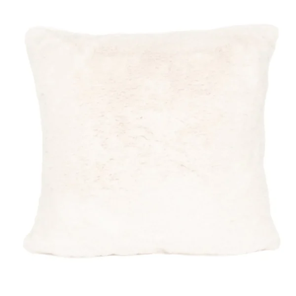 Agence K Fake Rabbit Fur Cushion - Ivory* Cushions