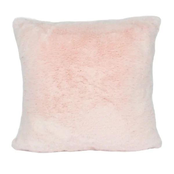 Agence K Fake Rabbit Fur Cushion - Pink* Cushions