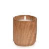 Attitudes Import Fake Wood Effect Candle - 4"* Decorative Candles