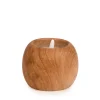 Attitudes Import Fake Wood Effect Candle - 3,5"* Decorative Candles