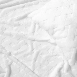 Agence K Faux Fur Throw - Pure White* Throws