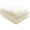 Agence K Faux Rabbit Fur Throw - Ivory* Throws