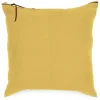 Agence K Faux Suede Cushion - Yellow* Cushions