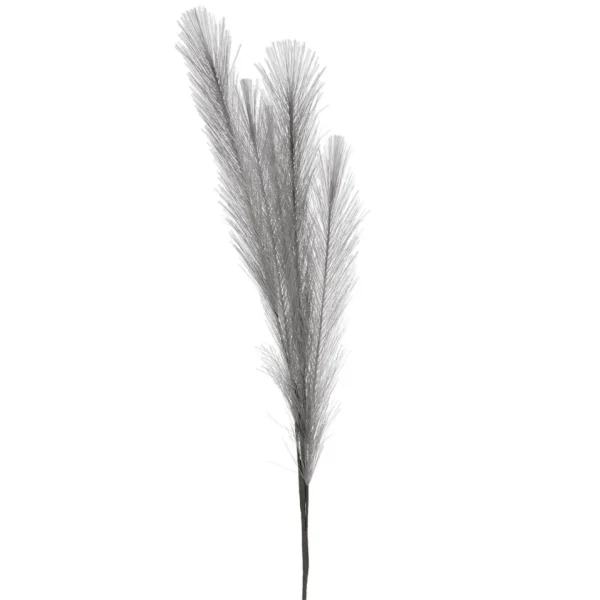 Attitudes Import 2 Feather Branch - Grey* Dried Stems & Flowers