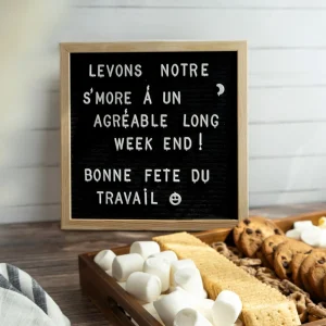 Ricardo Felt Board - Interchangeable Letters* Decorative Objects