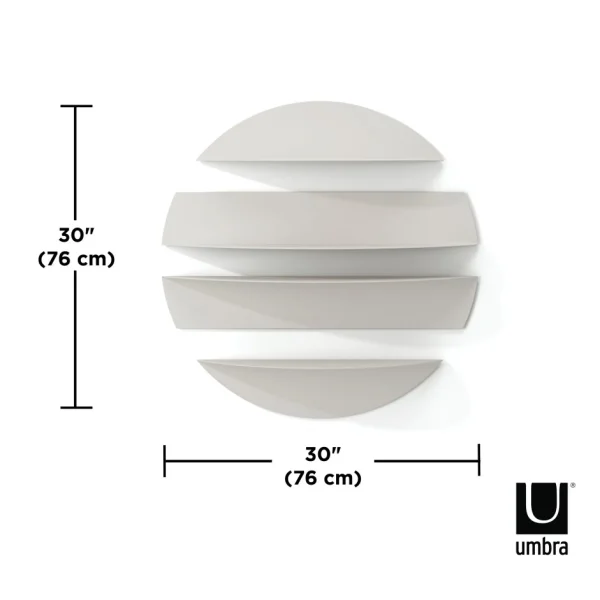 Umbra Floating Wall Shelves - Solis* Shelves & Racks