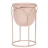 Attitudes Import Flowerpot On Stand - Blush* Vases & Pots