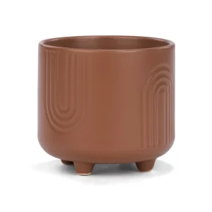 Attitudes Import Flowerpot On Stand - Rusty* Vases & Pots