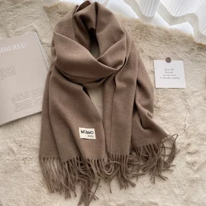 Pathz Fringe Scarf - Brown* Scarves, Gloves & Hats